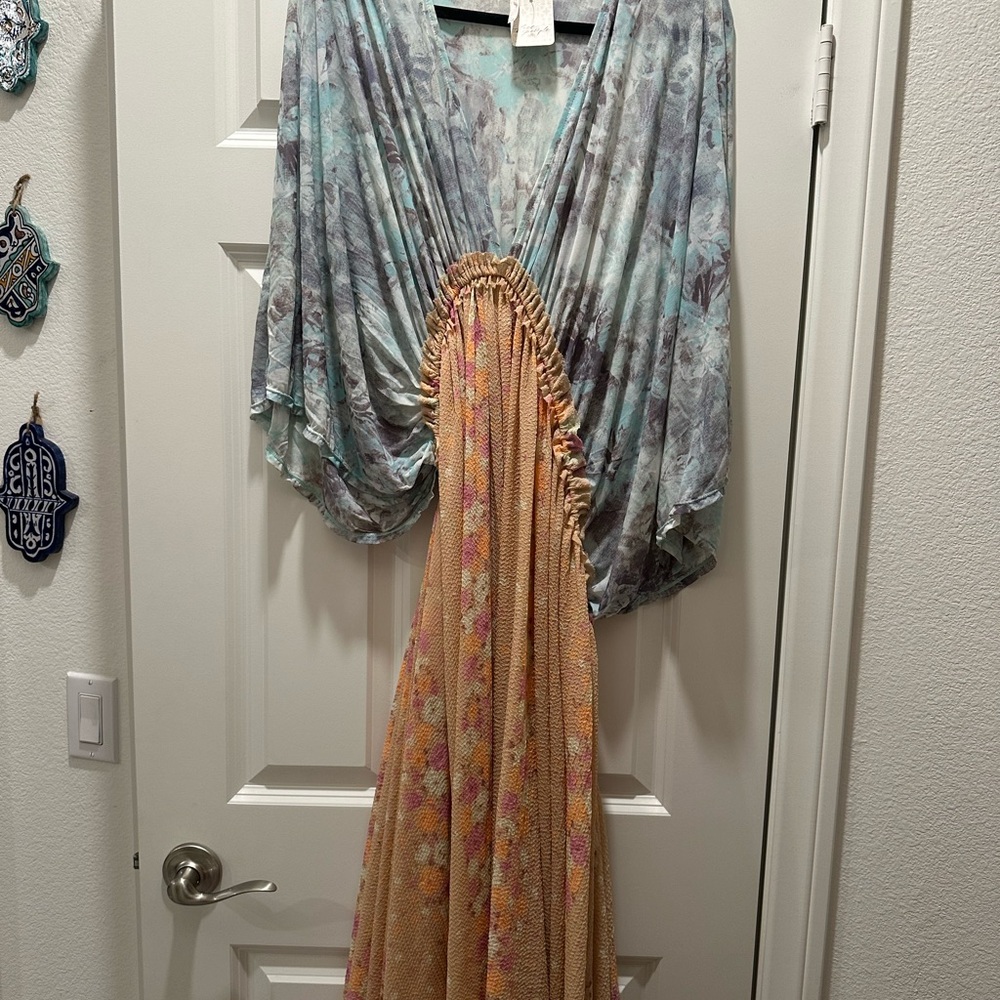 Free People Multicolor Maxi Dress
